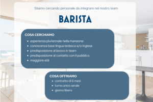 ANNUNCIO BARISTA - 14.01.2025 