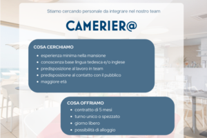 ANNUNCIO CAMERIERA  - 11.12.2025 